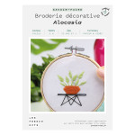 Kit savoir-faire Broderie décorative alocasia