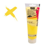 Peinture acrylique decoCrème 120 ml - 004 Jaune