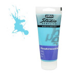 Gel acrylique Studio phosphorecent 100 ml - 114 - Bleu phosphorescent