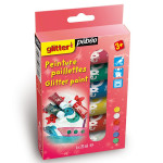 Kit découverte peinture Glitter 6 tubes 20 ml
