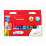 Gouache 10 tubes de 10 ml