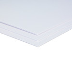 Carton mousse 1,5 mm 2 faces de papier lavis - 50 x 65 cm